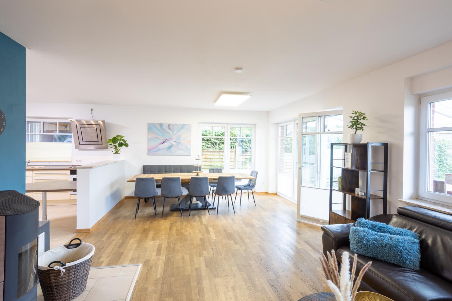Oara Comfort Home, Ferienhaus 210Qm Mit Garten Reppenstedt Eksteriør bilde